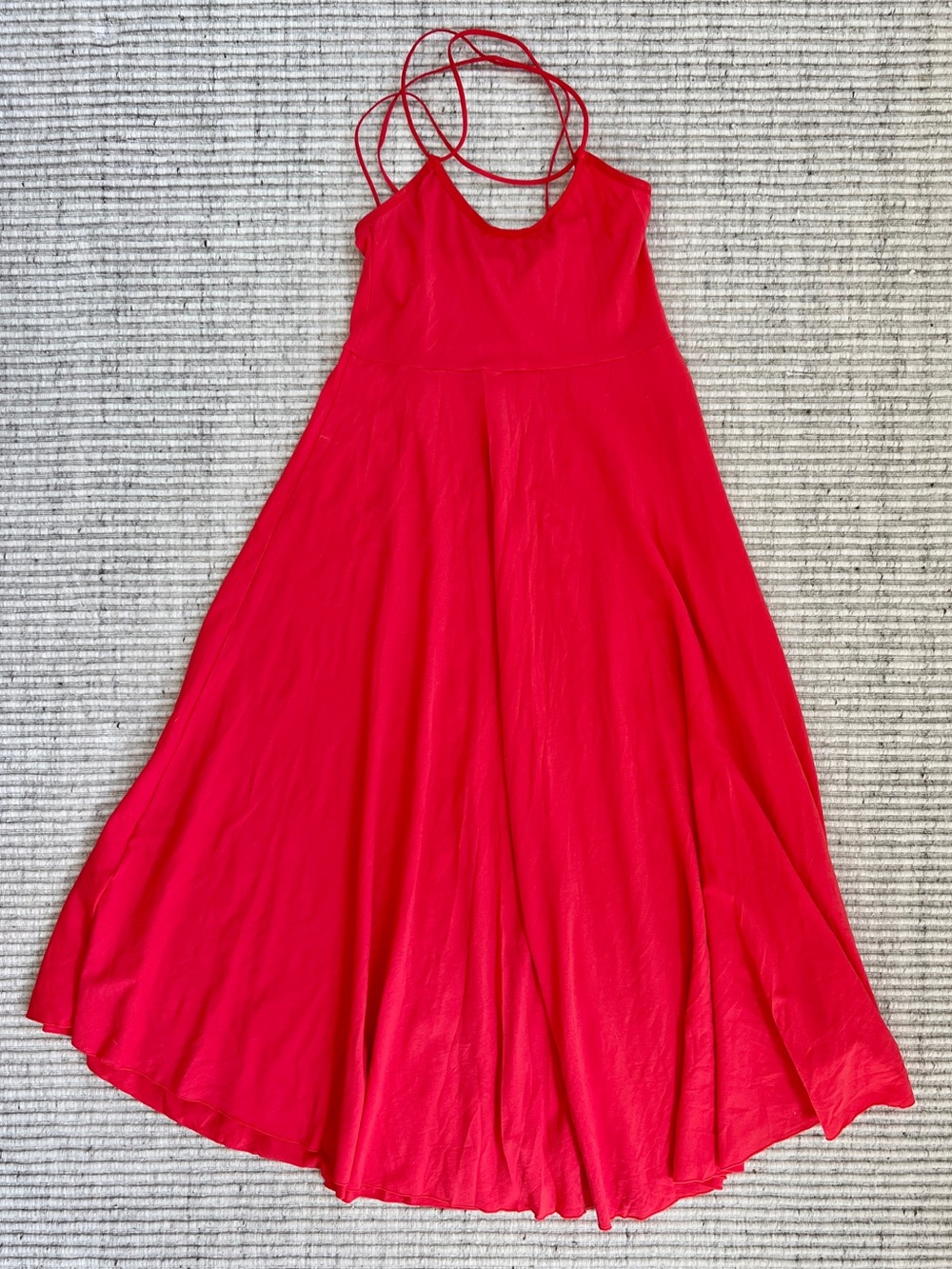 Metalicus Australia Midi Slip Dress Coral Pink